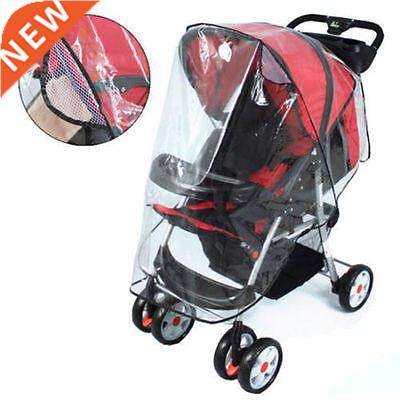 Universal Buggy Pushchair Stroller Transparent Rain Cover