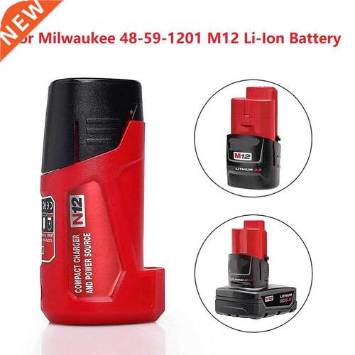 N12 Charger Converter USB Power Adapter For Milwaukee 48-59-