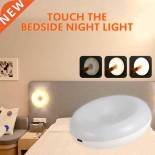 LED Rechargeable Magnetic Night Lights Touch Dimming