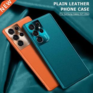 Ultra Thin leather Case For Samsung Galaxy S22 S21 Ultra Plu