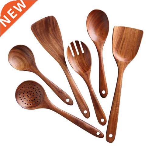Teak Wood Spoon Sold Wood Spatula Ktchen Cookng Wood Spat