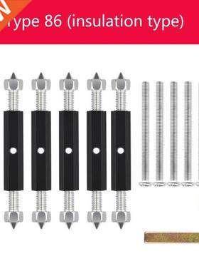 6 Pieces 86/118 Type Wall Switch Cassette Lower Case Damage