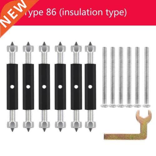 6 Pieces 86/118 Type Wall Switch Cassette Lower Case Damage