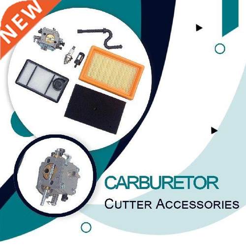 Carburetor Carb Rebuild Kit Motor Air Filter Oil Tubes