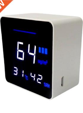 Home Desktop PM2.5 Temperature and Humidity Detector Air Qua