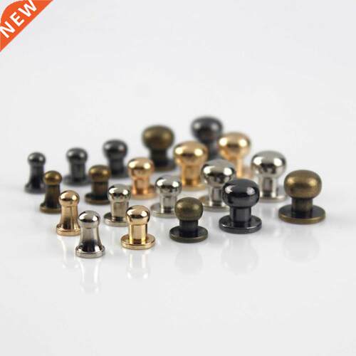 10pcs S rown rowne uttons Screwack Round Head all Pos