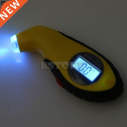Tire Pressure Guage Digital Car Bike Truck Auto Air PSI Mete