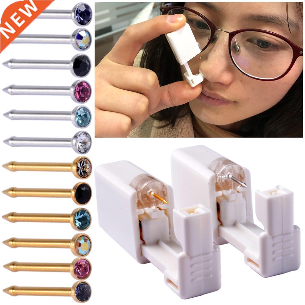 Disposable Safe Sterile Piercing Unit For Nose Studs Piercin