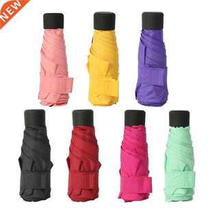 Mini Travel Umbrella Sun&Rain Lightweight Small Comp