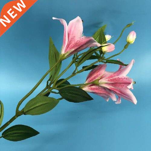 7 Pcs rtificil Flowers Tulips Cll Lily Set Simultion