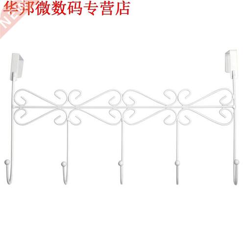 Wit Over De Deur 5 Haak Organisator Rack Kleren Jas Hoed Han