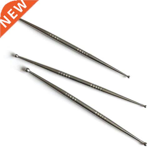 3Pcs Carving Tools Stainless Steel Pottery Clay Double Head