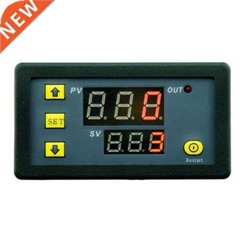 DC12V 1500W 0-999H Display Time Delay Relay Timing Cycling M