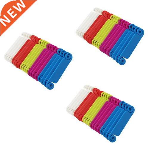 60 Pcs Cable Tags Cable Management Tags Multicolor Cable Lab