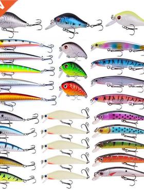 Proleurre-Kits de Se?uelos de Pesca mixtos, Wobbler, Crankba