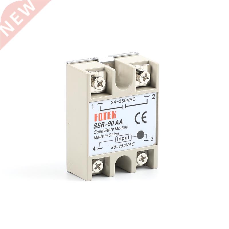 solid state relay SSR-90AA 90A actually 80-250V AC TO 24-80