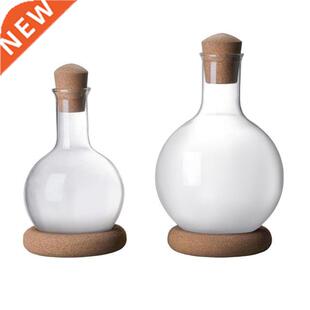 Glass Wine Decanter Red Wine Aerator Glass Bottle for Deskto