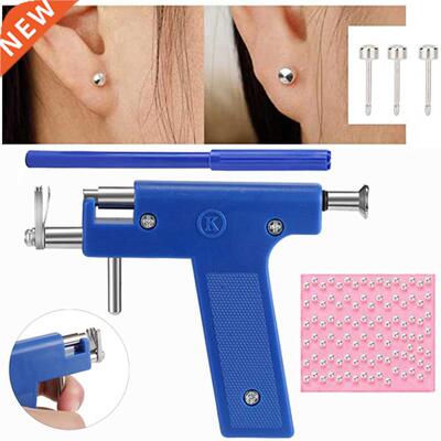 Professonal Ear Percng Gun Tool Set 98pcs Ear Studs Steel