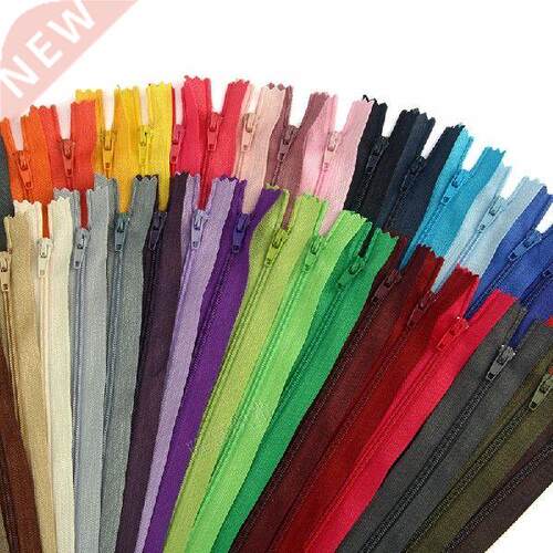 10 Pcs High Quality Black White Mixed Nylon Coil Invisible