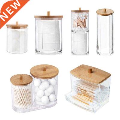 Acrylc Multfunctonal Makeup Cotton Pad Organzer Storage