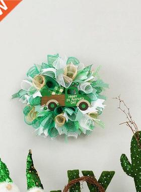 Festival Decoration Irish Festival Wreath Clover St Patrick'