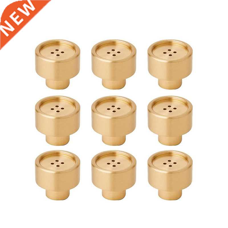 9PCS Drawer Pulls Brass Gold Knobs for Cabinets for Kitchen