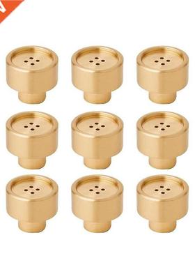 9PCS Drawer Pulls Brass Gold Knobs for Cabinets for Kitchen