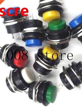 18pcs 16MM Self Return Momentary Push Button Switch 6A/125VA