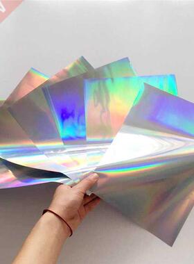 Myfoils A4 50pcs holographic hot Stamping Foil quill paper