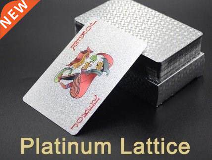 Texas Waterproof PVC Plastic Playing Card Set Durale Poker