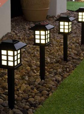 4 PCS LED Solar Pathway Light Outdoor Garden Lawn Lamp Solar