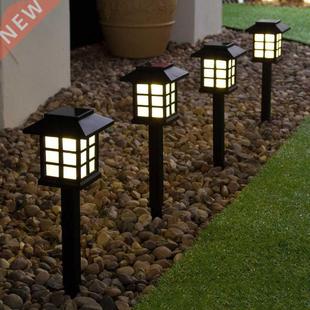 Lamp Outdoor PCS LED Solar Garden Light Pathway Lawn
