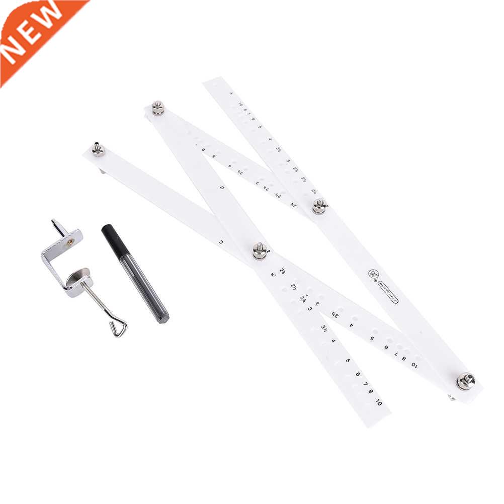 Hot 34cm Scale Drawing Ruler Artist Pantograph Folding Measu