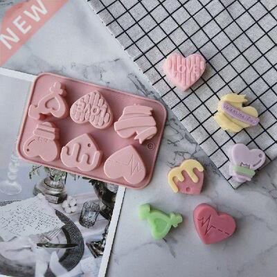 Love Chocolate Silicone Mold Valentine Day Fondant Molds
