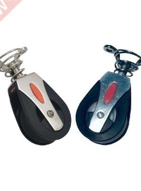 Pulley Wheel Bearing Wearproof Nylon Shell Grooved Edge