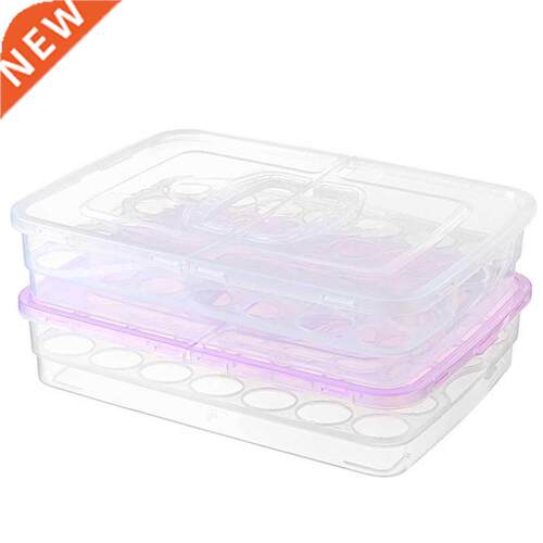 4 Grid Egg Box Shockproof Shockproof Plastic Egg Hder