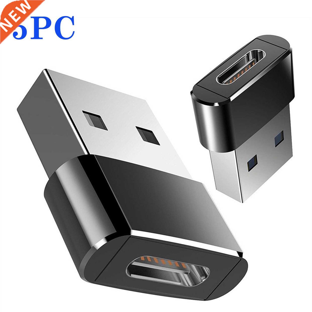 1//5PC USB .0 Type A Male to USB Type C Female Connector C