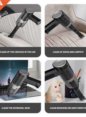 Car Vacuum Cordless Vacuum Cleaner USB Rechargeable Mini