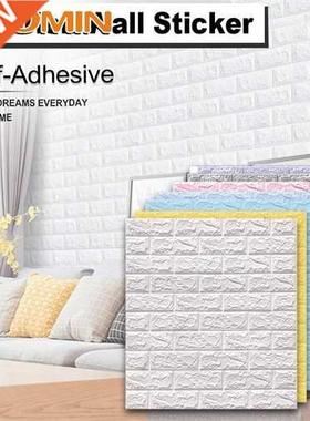 HOOIN For Living Roo Kitchen TV Backdrop Iitation Brick