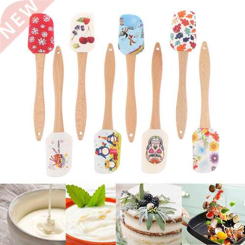 Silicone Spatula Cooking Baking Scraper Cake Cream Butter