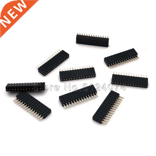 20pcs/lot Single row 14pin female pin spacing 1.27mm row pin