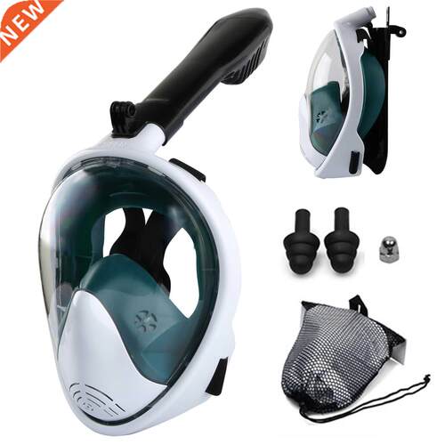 Underwater Scuba Anti Fog Full Face Diving Mask Snorkeling R