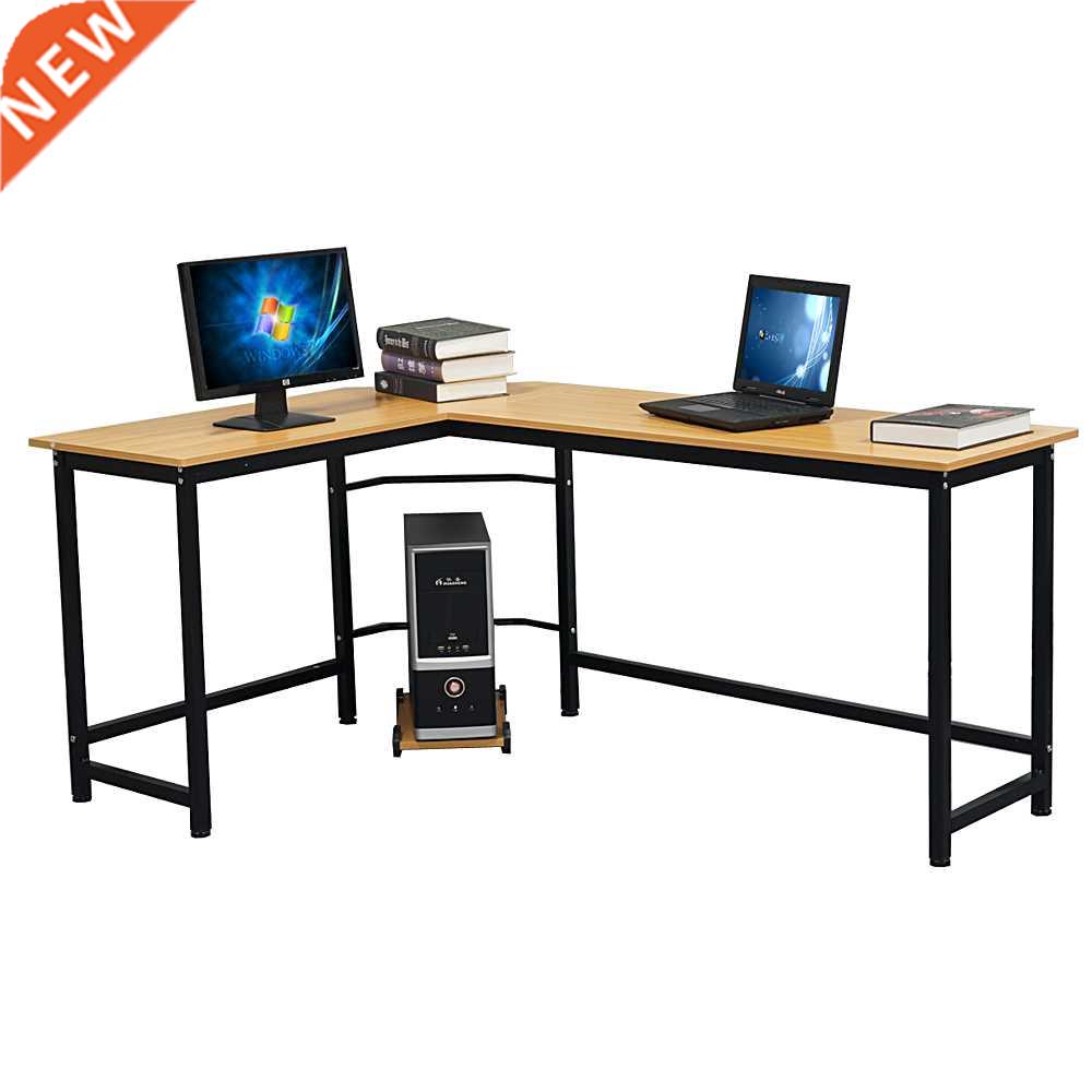Two Colors L-ShapedL-Shaped Desktop Computer Desk Computer