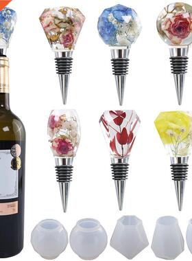 DIY Red Wine Stopper Silicone Mold Crystal Epoxy Resin