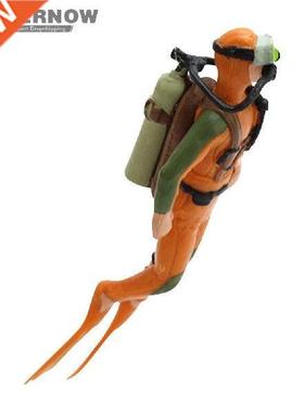 1PC Resin Frogmn qurium Ornments Interesting Floting