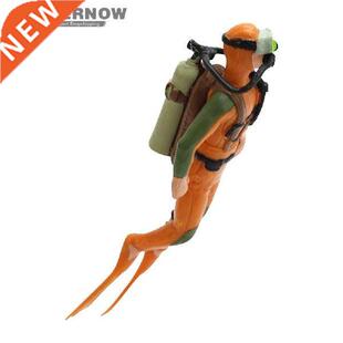 1PC Resin Frogmn qurium Ornments Interesting Floting