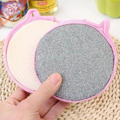5pcs Double Side Dishwashing Sponge Pan Pot Dish Wash Soft