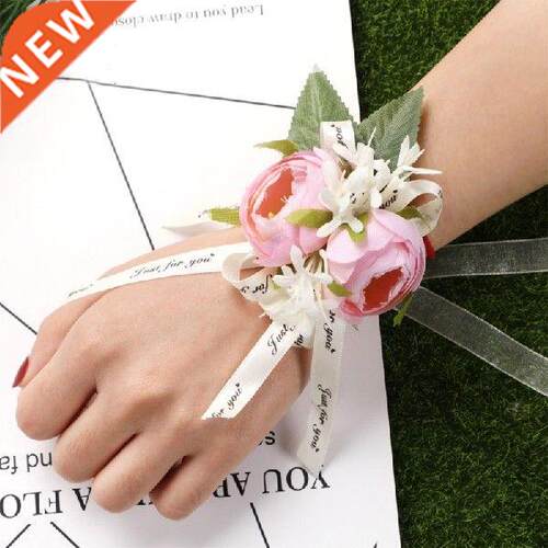 Creative Wedding Bride Bridesaid Wrist Flower Artificial