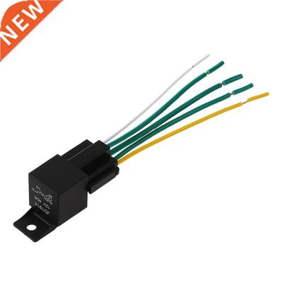 12V Automotive Changeover Relay 40A 5-Pin with Socket Holder