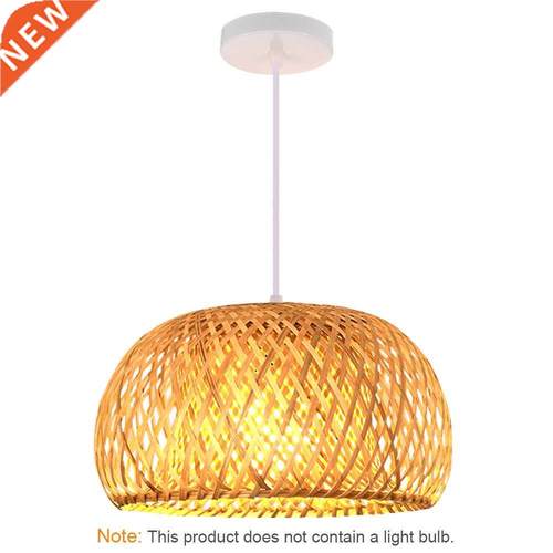 Lighting Rttn Lmp Hnde Bmboo Chndelier Retro Cfe B